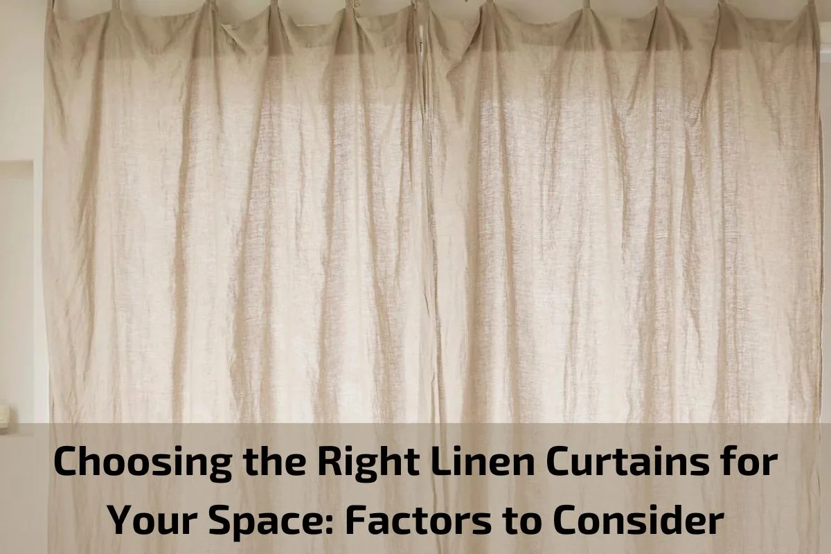 linen curtains