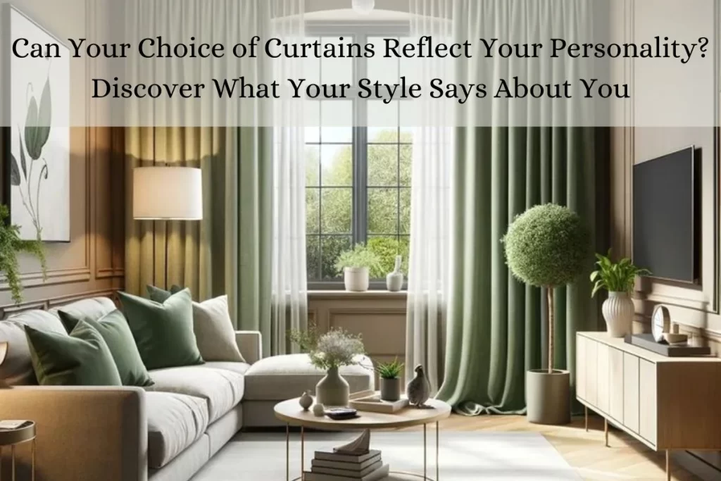 Can Your Choice of Curtains Reflect Your Personality Discover What Your Style Says About You