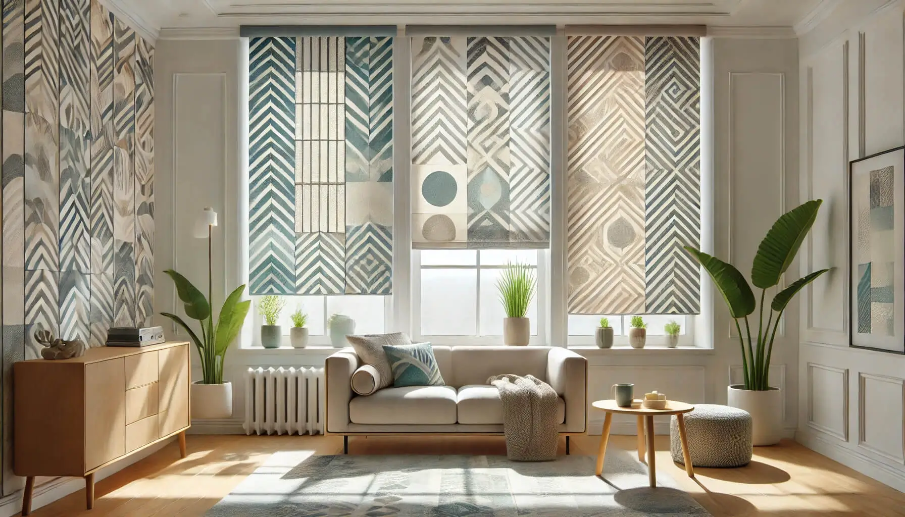 printed blinds