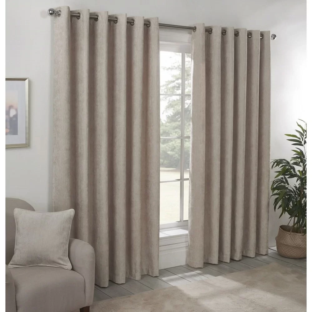 Beige Curtains