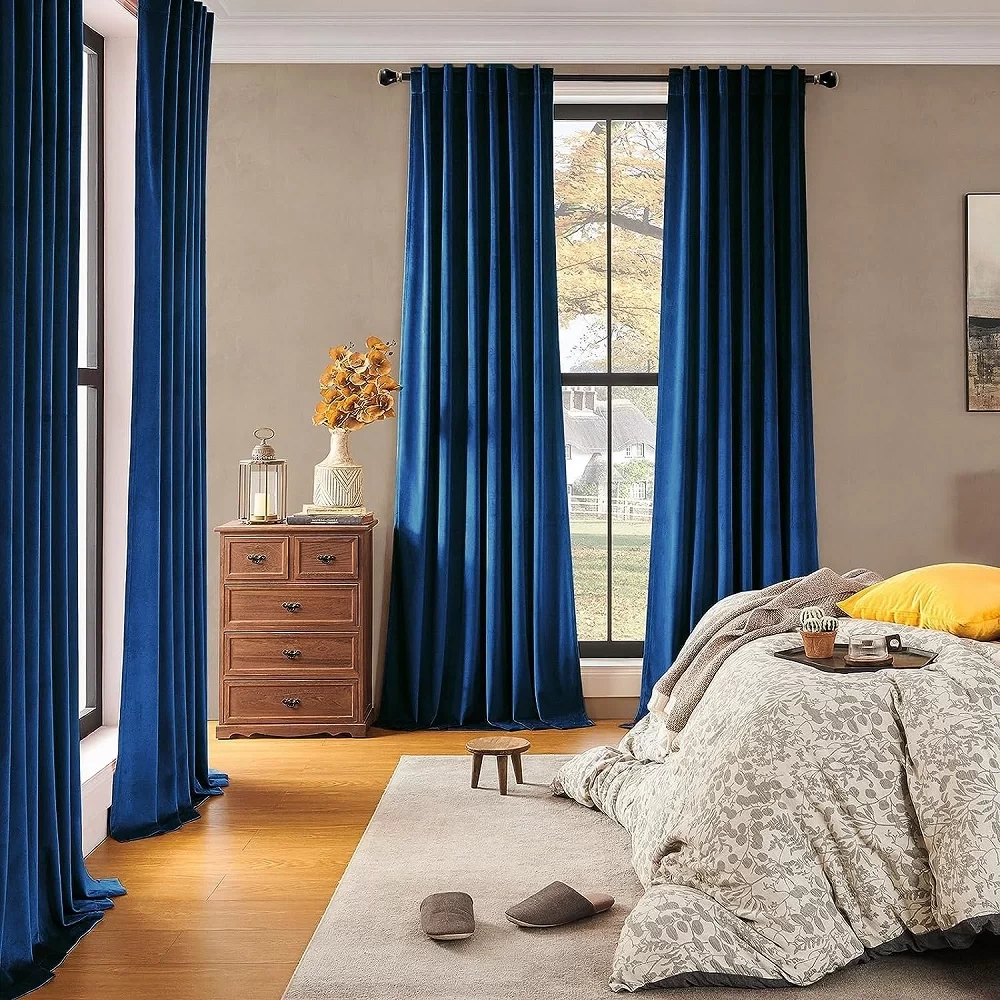 Blue Curtains