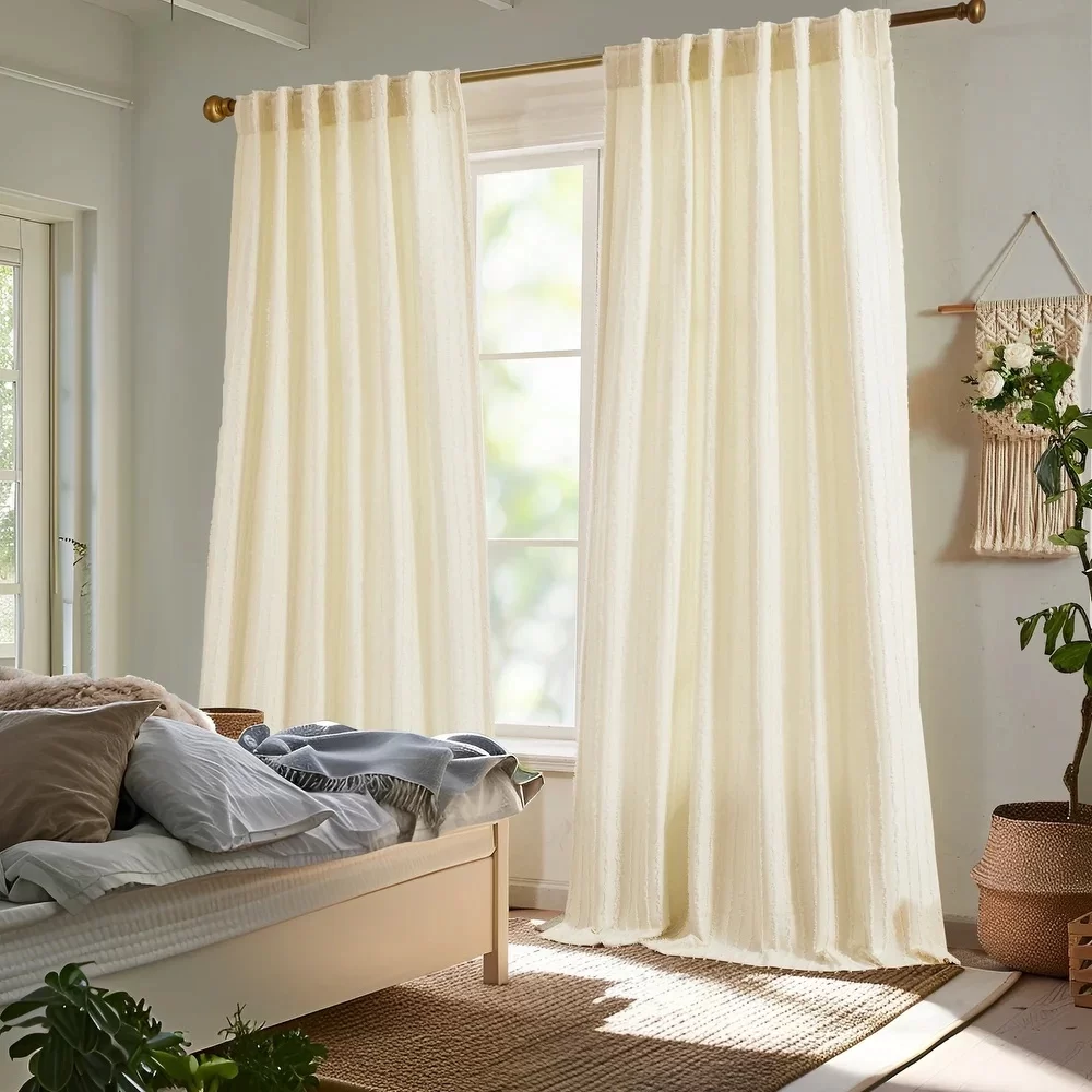 Cream Curtains