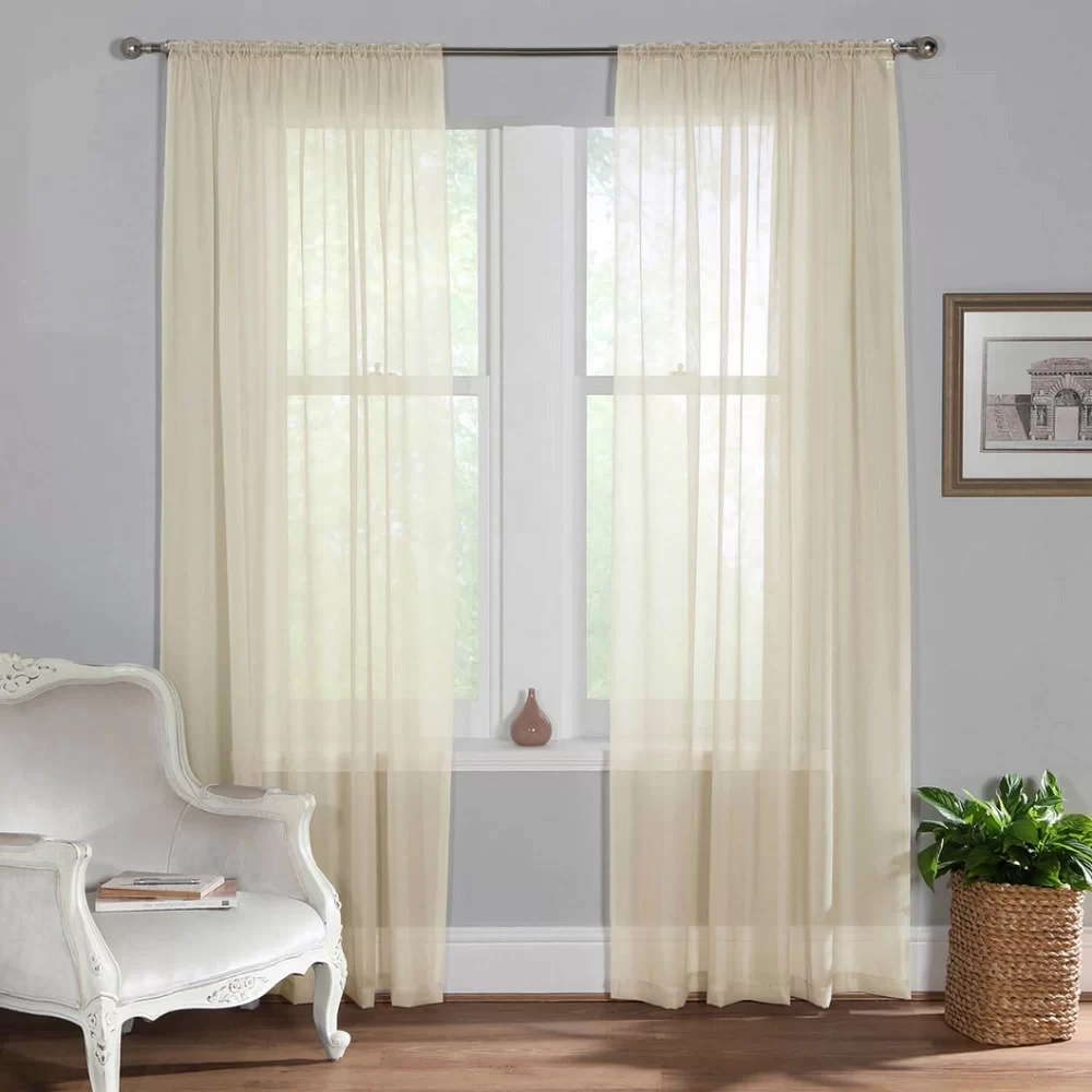 Cream Curtains
