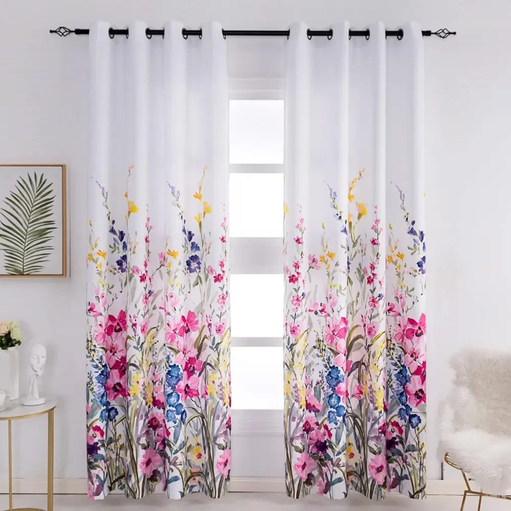 Floral Curtains