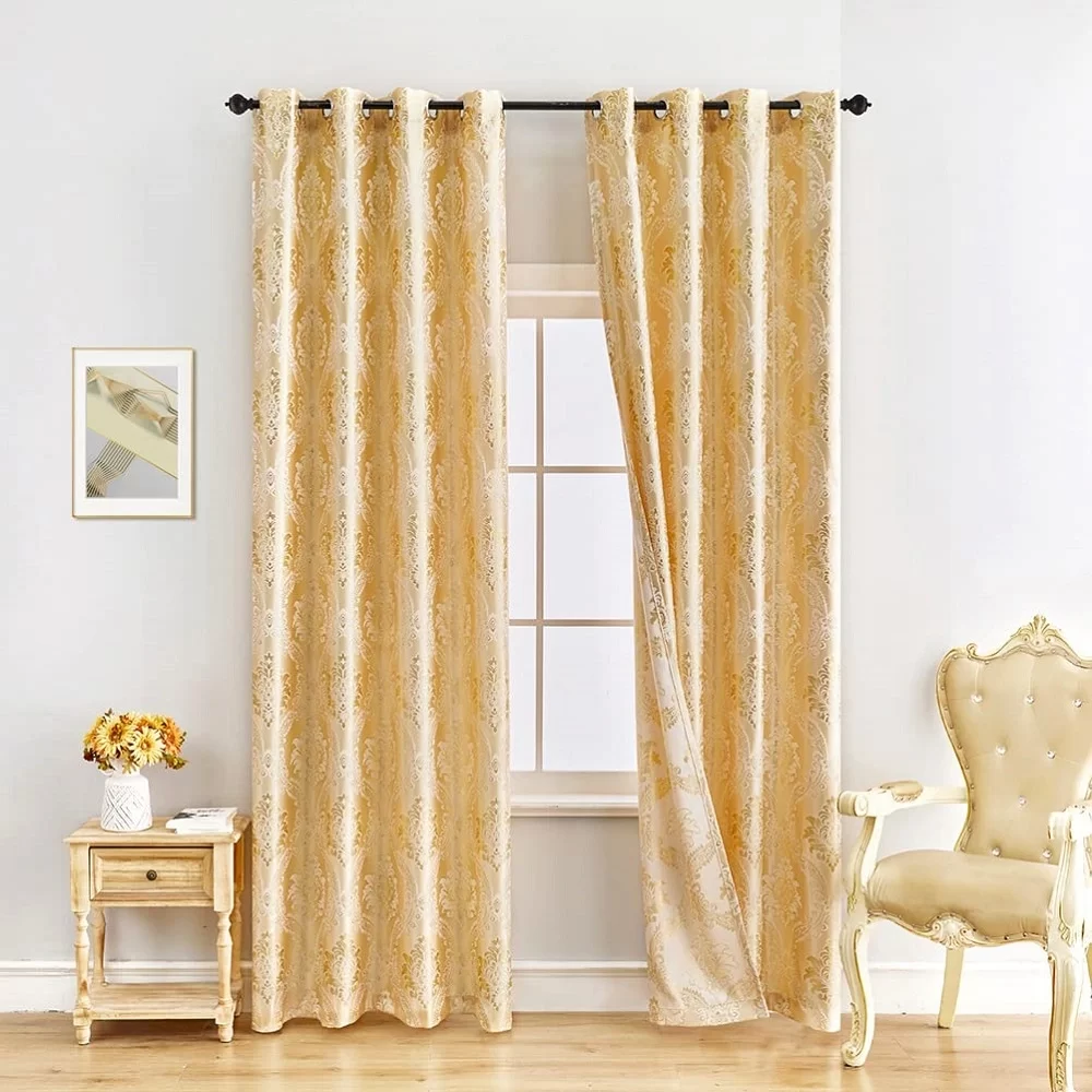 Gold Curtains