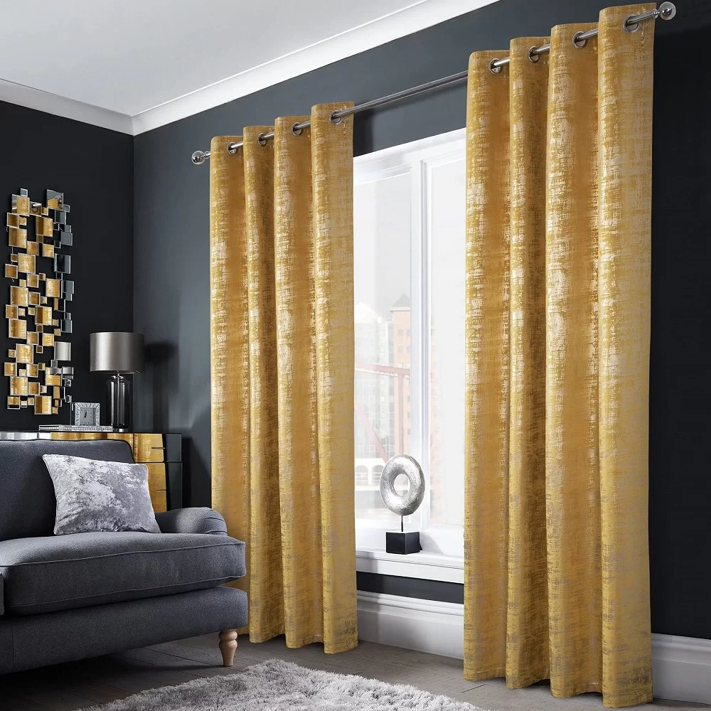 Gold Curtains