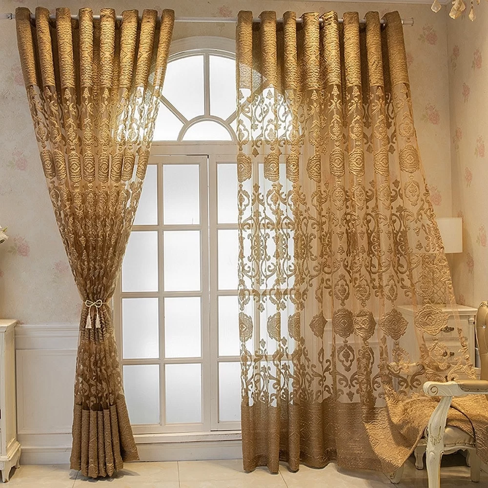 Gold Curtains