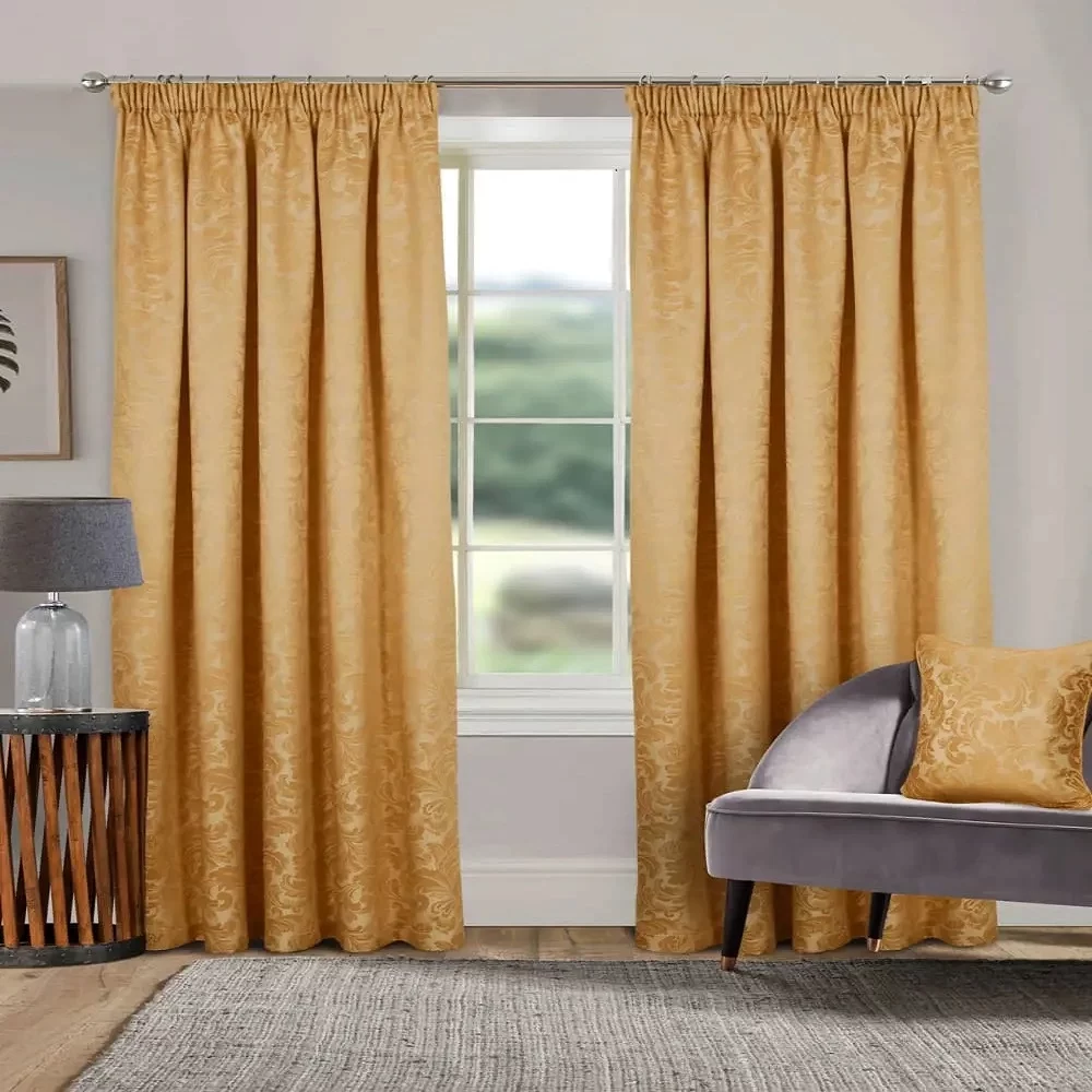 Gold Curtains