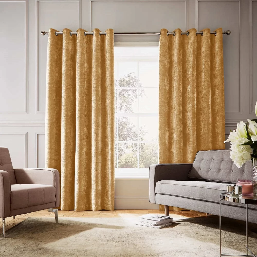 Gold Curtains