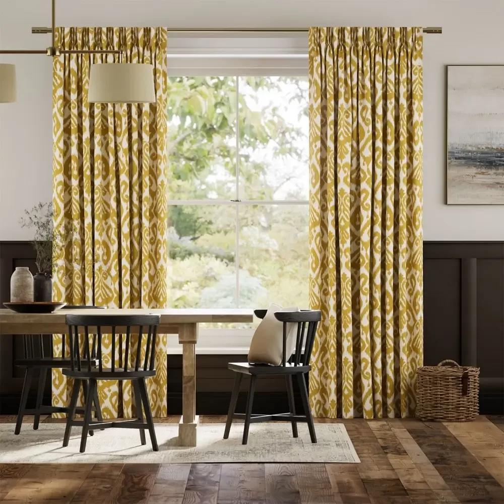 Ochre Curtains