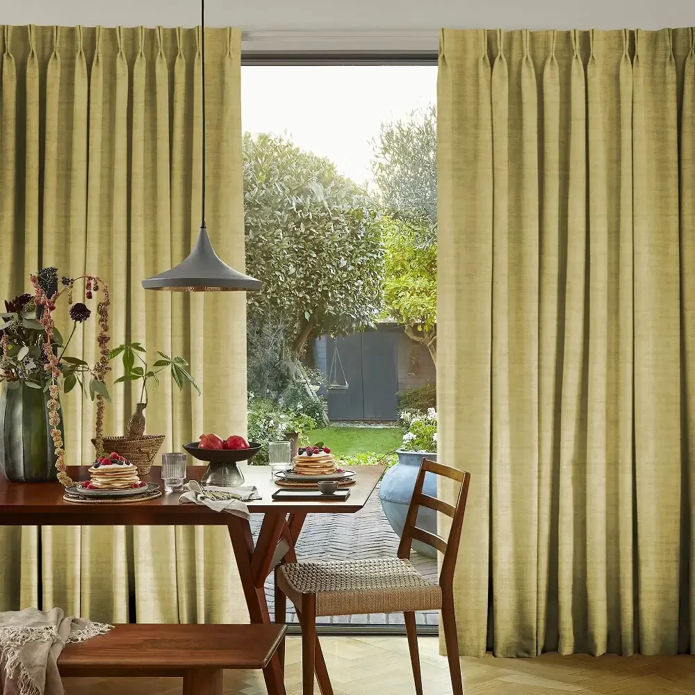 Ochre Curtains