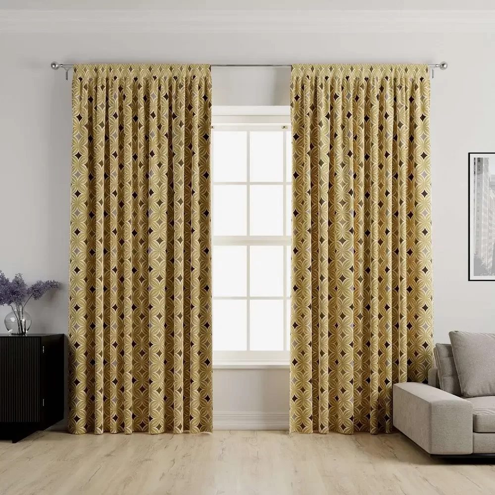 Ochre Curtains