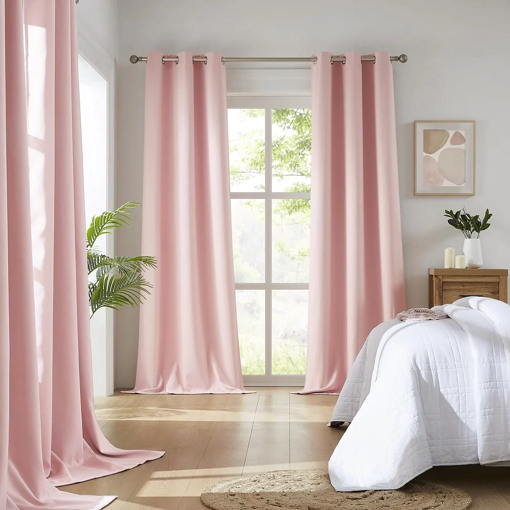 Pink Curtains