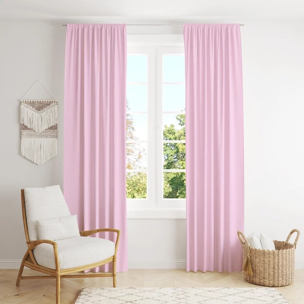 Pink Curtains