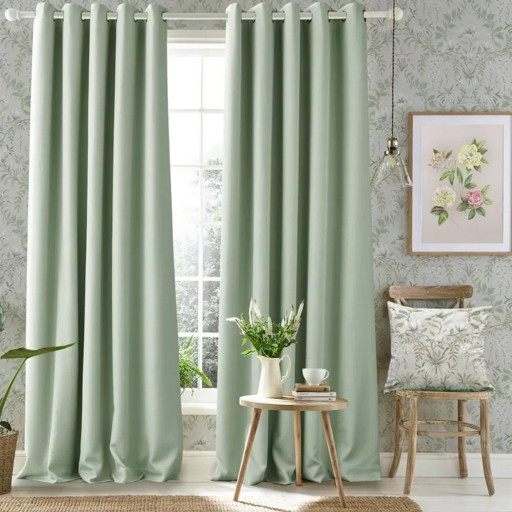 Sage Green Curtains